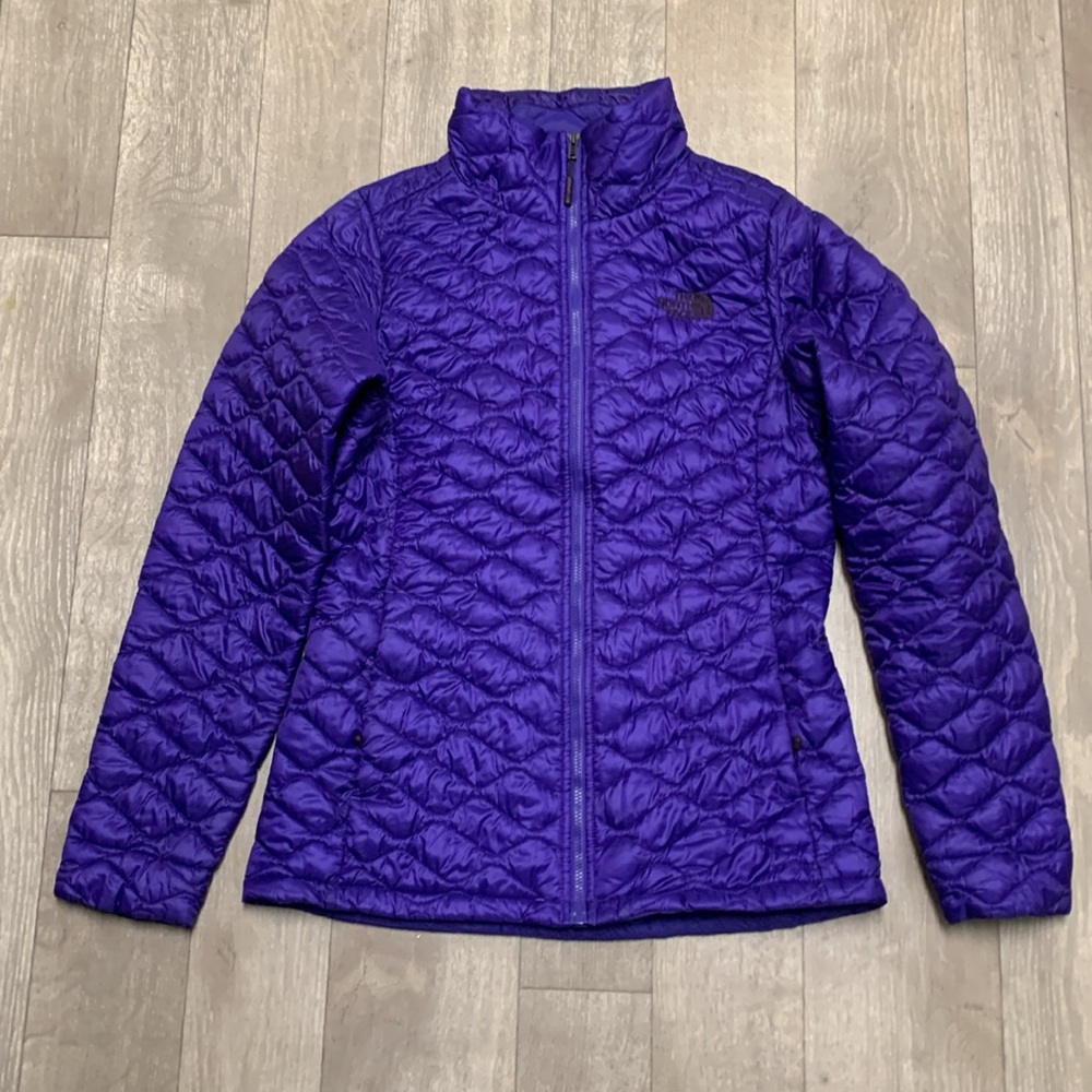 The North Face Purple Puffer Jacket